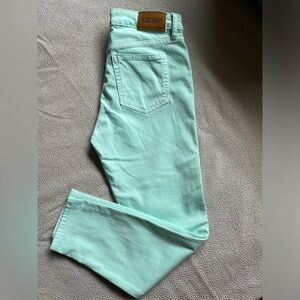 Lauren Ralph Lauren Teal Green Jeans